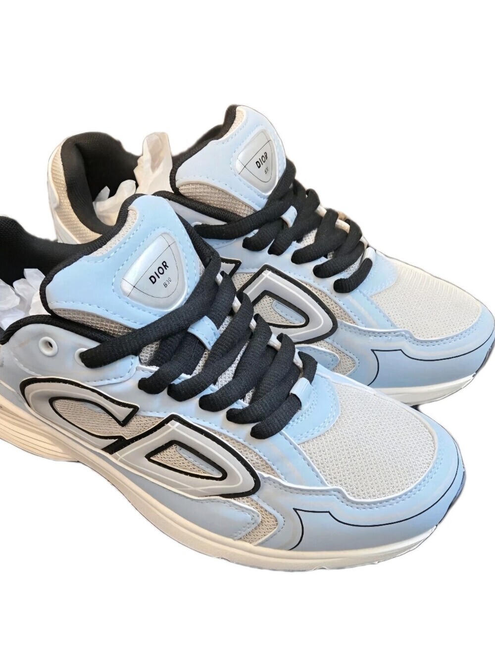 Dior B30 'Reflective CD30 Light / Sky Blue EU 42 /US Mens Size 8.5 Wmns Sz 9.5